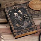 Leather Journal Book Of Shadows Spell Books Grimoire Tarot