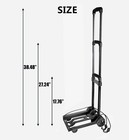 Platform Cart Dolly Folding Moving Warehouse Push Hand Truck Trolley Carts