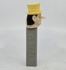  vintage rare  1978 Penguin Dc Comics Pez - Gray Stem  Soft Head  Yellow Hat