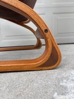 Rybo Rykken Elsa Nordahl Solheim Kengu Teak Lounge Slipper Chair Ingmar Relling