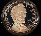 2009-p Abraham Lincoln Commemorative Silver Dollar Proof