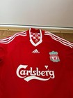 Liverpool Football Shirt Adidas Jersey Home 2008 10 Steven Gerrard Men s Medium