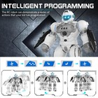 Stemtron Programmable Rc Robot Toy For Kids - Gesture Sensing   Usb Rechargeable