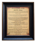 Mc-better  Navy Seal Ethos Framed  b2  Personalized