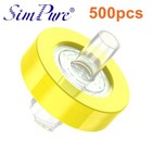 1000pcs Ny Syringe Filter 13mm 0 45  m Hplc Non-sterile Hydrophilic Luer-lock Lab
