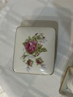 Vintage Chase Ceramic Smoking Set-cigar cig Box  Table Lighter  4 Small Trays