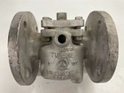 Tufline 067fj Fully Jacketed Sleeved Plug Valve 3 x2   x3  150 Flanged Stainless