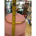 Rare Antique French Opaline Pink Glass Tureen With Lid And Underplate Apple