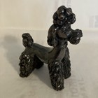 Vintage Sterling Silver Poodle Dog Figure Signed- 925 - 3 75    Tall - Excellent