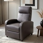 Flexispot Recliner Chair For Adults  Faux Leather Small Reclining Chair