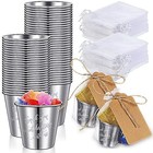  Set Of 48 1 5 Oz Wedding Stainless Shot Glasses For Guests Wedding Favors Set 