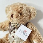 Fao Schwarz Manhattan 9  Plush Bear Gentleman Outfit Soft Stuffed Animal Toy Nwt