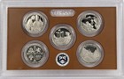 2019 S Proof Quarters Clad 5 Coin Set In Us Mint Display  No Box  no Coa