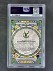 2022-23 Panini Mosaic  8 Giannis Antetokounmpo Stained Glass Ssp Case Hit Psa 10