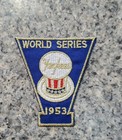 Vintage New York Yankees 1953 World Series Patch Embroidered Iron On 3 25 x3 25 