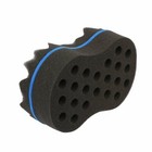 2 Pack Double Side Barber Hair Brush Sponge Afro Curls Coil Twist Dreads Coil Us