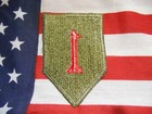 Vietnam Era Us Army 1st Infantry Division Big Red One Patch C e