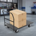 2000lbs Platform Cart Dolly Industrial Flat Dolly Cart Hand Truck Trolley Heavy