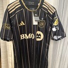 Son  7 Lafc  Home Black Soccer Jersey 2025 Fits Size  Medium Fit 