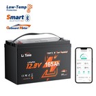 Litime 12v 165ah Dual Purpose Lithium Lifepo4 Battery Cca 1200 For Marine Motor