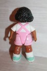 Fisher-price Loving Family Dollhouse 1993 African-american Girl Doll Figure Pink