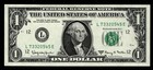 1963a  1 One Dollar Bill Federal Reserve Note San Francisco Uncirculated