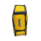 Mrf Vk 18 Senior Yellow Blue Cricket Kit Bag With Wheels
