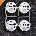 Chauvet Slimpar 56 Led Uplight - Set Of 4 - White Used In Working Condition