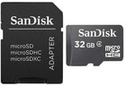 Sandisk Microsd 32gb Standard Class4 Memory Card With Sd Adapter