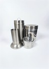 Vollrath Stainless Steel Set  3  Medical Surgical Canisters   Japan Canister