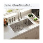 32 Inch Undermount Kitchen Sink  Banaapp 32x18 Kitchen Sink Undermount  Singl   