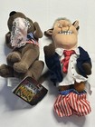 Infamous Meanies 1998 Plushies Mike Tyson Bison Clinton Buddy Dog Panties Plush