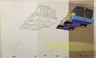 Back To The Future Original Production Cel And Drawing 103-49 - Used Condition 