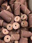 100 New 1 2  X 1  X 1 8  Cartridge Rolls Straight Fine Grit  merit Usa