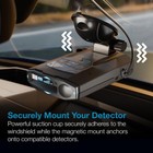 Cobra Original Radar Detector Ez Mag Mount - Stickycup Silicon Suction Cup  blac