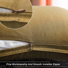 Cotton Linen Decorative 12 x20  Lumbar Throw Pillow Case Cushion Cover With Twin