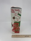 Vintage Kris Kringle The Frosty Twin Rudley Products Christmas Candy Filler