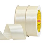 100 Yards Ivory Satin Ribbon - 1 5  Wide For Gift Wrapping  Weddings  Party Deco