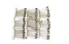 50 Pcs Safety Pins Large Heavy Duty Stainless Steel Sewing Crafting 