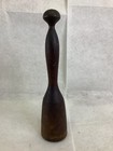 Large Antique Wooden Pestle Masher Farmhouse Kitchen 11    Tall Primitive