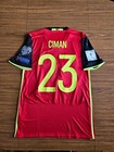 2016 Adidas Belgium Match Issue worn Signed Home Jersey  ciman   23
