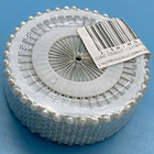 480 Pins White Pearl Round Head Crafts Sewing Positioning Projects Reusable Vtg