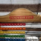 Vintage Wooden Tootsietoy Counting Abacus Wood Beads Math Toy 