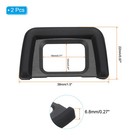Dk-24 Viewfinder Eyepiece Eyecup  2 Pack Camera Eyecup Eye Cup  Black