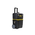 New 11 In  3-in-1 Detachable Mobile Tool Storage Organizer Box 3-compartments