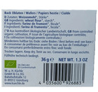 Kuchle Back Oblaten Round Baking Wafers Kuechle Lebkuchen Cookie Base 70mm 3 Pk