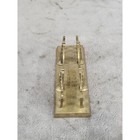 Vintage Golden Gate Bridge San Francisco Brass Letter Holder Desk Organizer 5 
