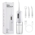 Water Flosser Pick Dental Oral Irrigator Travel Teeth Cleaner Flosswith 4 Tips