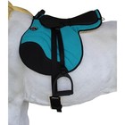 Horse English Western Trail Fleece Padded Adjustable Bareback Saddle Pad 39ts05