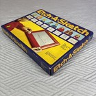 Vintage Etch A Sketch 60 70   s  Magic Screen Drawing Game - Boxed Unique Box